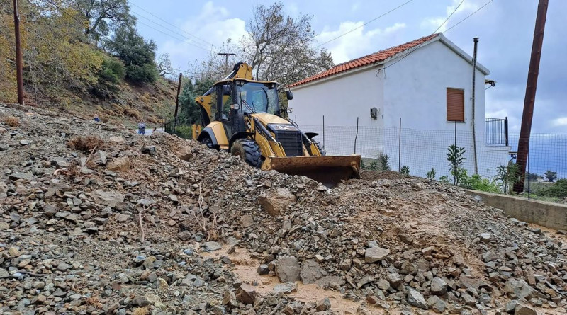 Ισχυρές βροχοπτώσεις στην Αλεξανδρούπολη