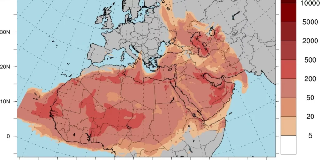 Αφρικανική σκόνη σκεπάζει τα Χανιά