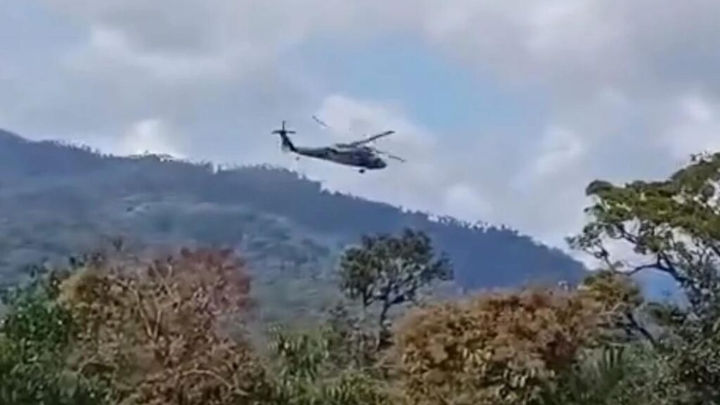 Συνετρίβη στρατιωτικό ελικόπτερο στην Κολομβία – Τέσσερις νεκροί