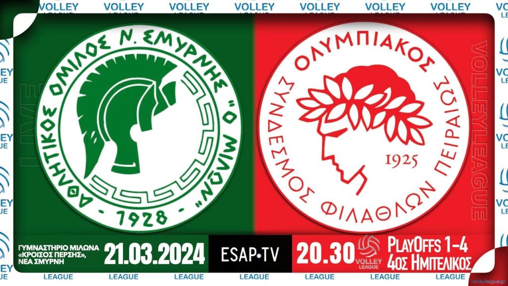 Volley League: Μίλωνας – Ολυμπιακός 3-0