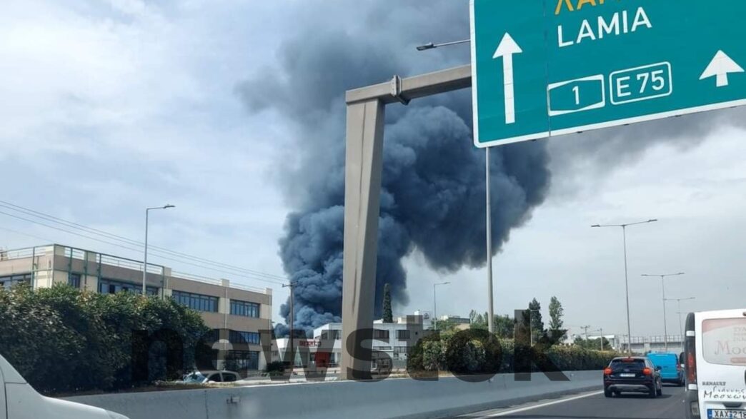 Έκρηξη και μεγάλη φωτιά σε εργοστάσιο στην Κάτω Κηφισιά