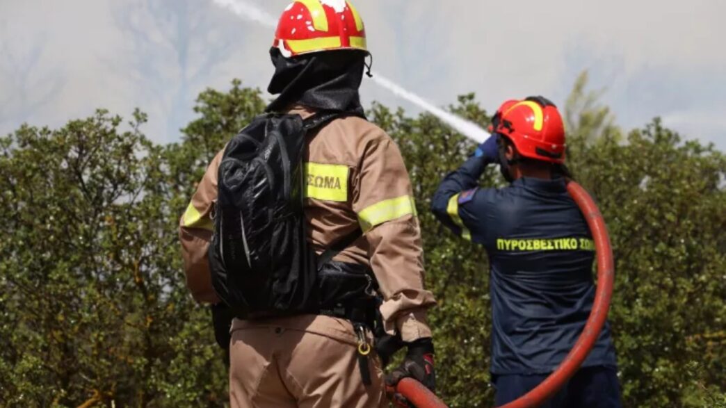 Φωτιά στο εργοστάσιο ανακύκλωσης στα Χανιά