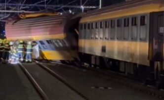Σιδηροδρομικό δυστύχημα στην Τσεχία