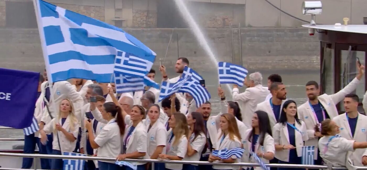 Ολυμπιακοί Αγώνες 2024: Η είσοδος της ελληνικής αποστολής