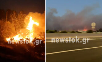 «Ολονύκτια μάχη« με τις φλόγες στον Βαρνάβα