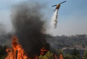 Φωτιά στον Χορτιάτη Θεσσαλονίκης