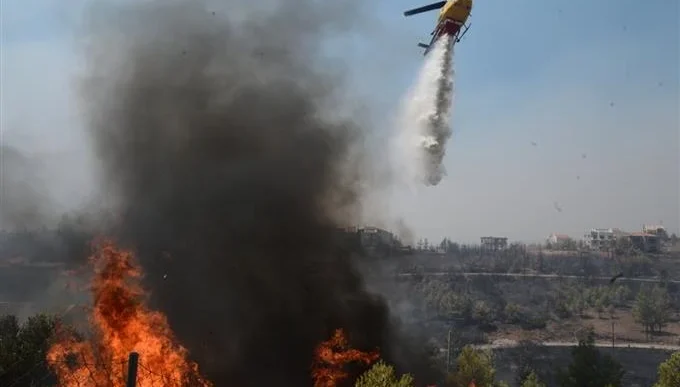 Φωτιά στον Χορτιάτη Θεσσαλονίκης