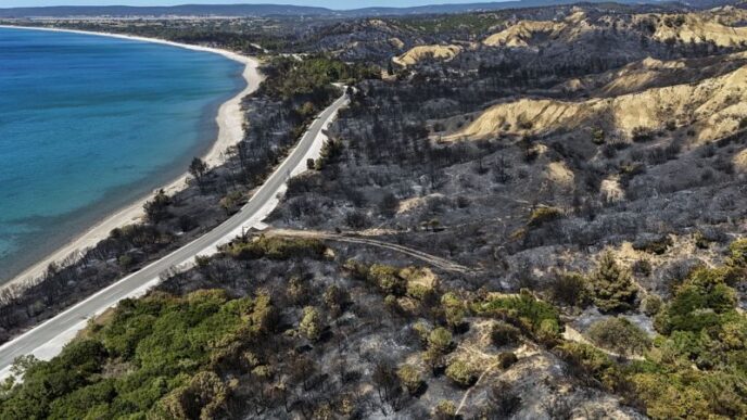 Τουρκία: Σε κατάσταση συναγερμού λόγω δασικών πυρκαγιών