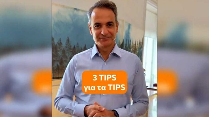 Κυριάκος Μητσοτάκης tips