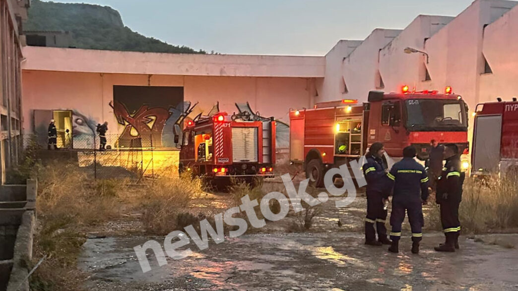 Πυρκαγιά σε υπόγειο κτιρίου πρώην οινοποιίας στο Πικέρμι (ΦΩΤΟ)