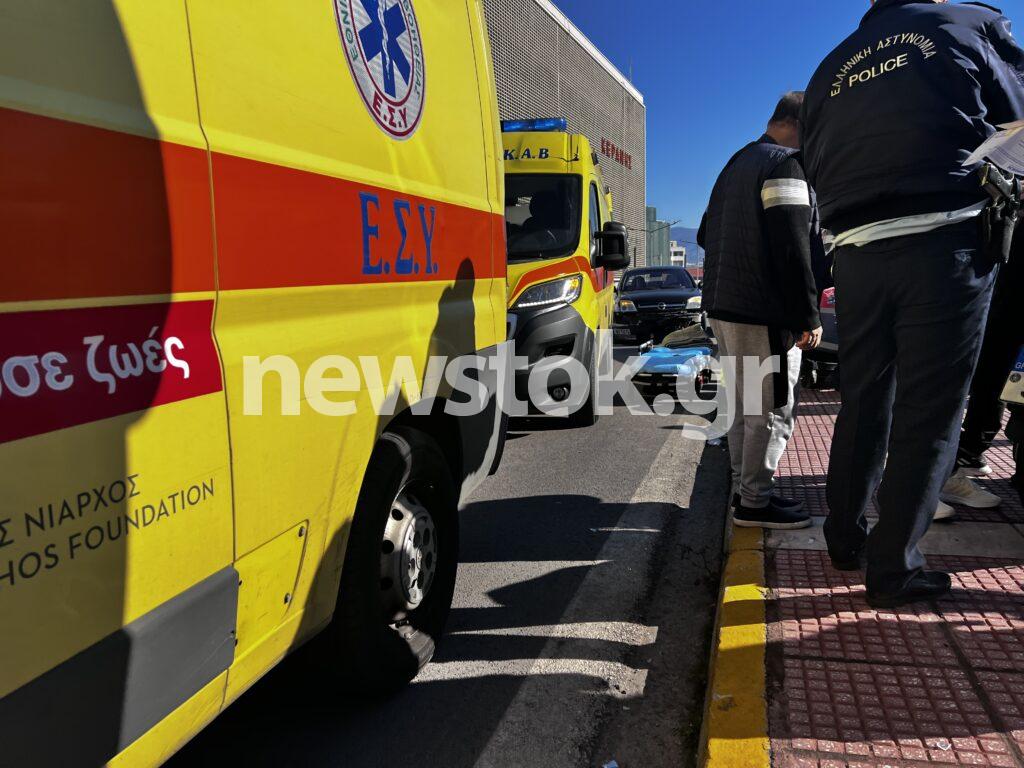 Τροχαίο με τραυματισμό Αλιπέδου Πειραιάς