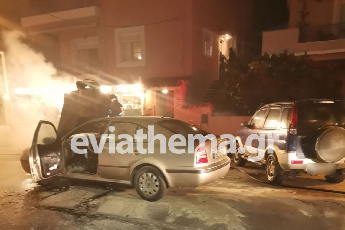 Χαλκίδα: Αυτοκίνητο πήρε φωτιά εν κινήσει – Διασώθηκε ο οδηγός! [εικόνες] - newstok.gr