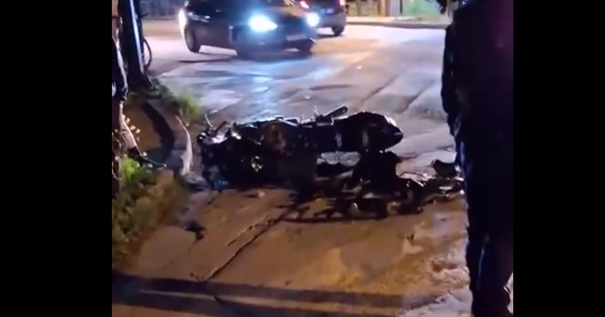 Σοβαρό τροχαίο με μηχανή στα Τρίκαλα