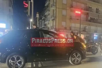 Τροχαίο με τζιπ και μηχανή στη Λεωφόρο Αλεξάνδρα