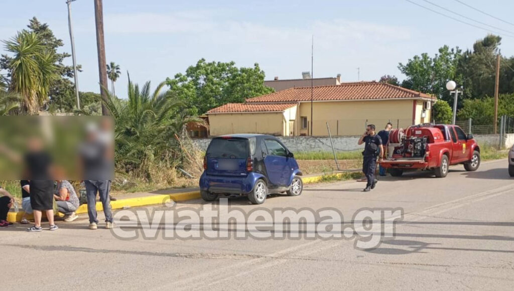 Νέο τροχαίο στην Εύβοια - Αυτοκίνητο έπεσε σε κολώνα (ΦΩΤΟ) 4 Εύβοια - Αυτοκίνητο έπεσε σε κολώνα