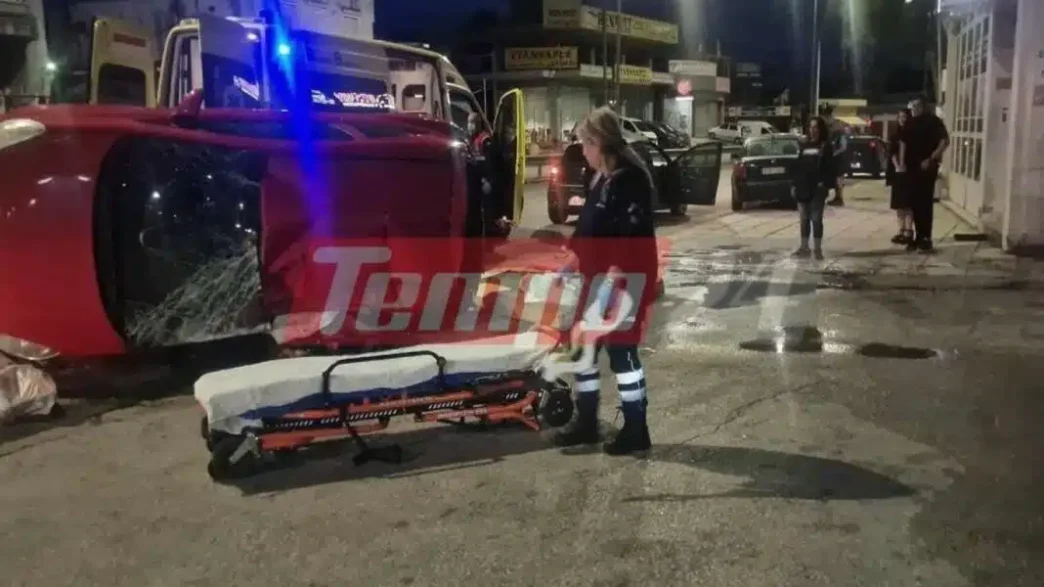 Πάτρα: Εγκλωβισμένος οδηγός σώθηκε μετά από μισή ώρα