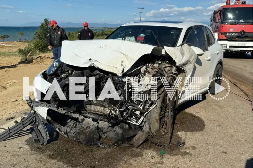 Τροχαίο στην Ηλεία: Σύγκρουση ΙΧ με Τρακτέρ στην Ε.Ο. Ανδραβίδας – Κυλλήνης