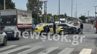 Τροχαίο σύγκρουση Παλήνη