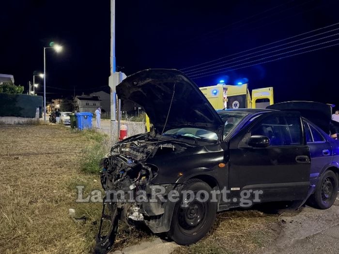 Σοβαρό τροχαίο στη Λαμία