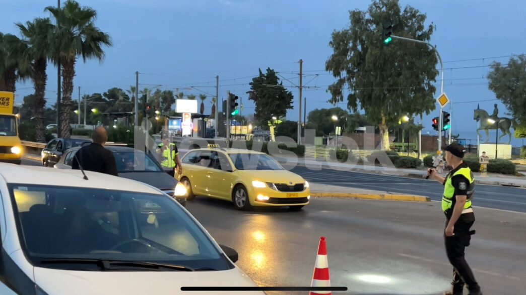 Μπλόκο της Τροχαίας στην Ποσειδώνος: 30 Παραβάσεις – 2 Μεθυσμένοι στο Αυτόφωρο!