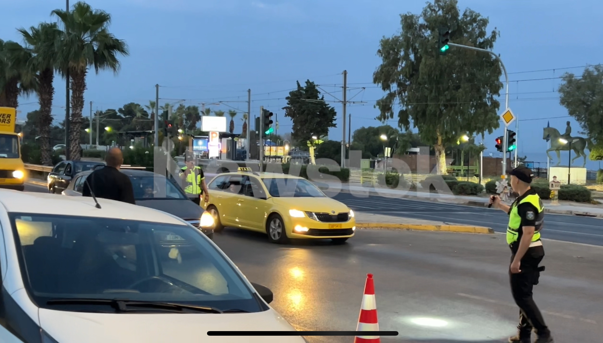 Μπλόκο της Τροχαίας στην Ποσειδώνος: 30 Παραβάσεις – 2 Μεθυσμένοι στο Αυτόφωρο! - newstok.gr