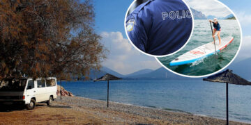 Εύβοια: Αστυνομικός εκτός υπηρεσίας έσωσε μητέρα και κόρη που παρασύρθηκαν με SUP στα βαθιά