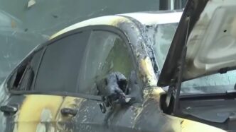Εμπρηστική επίθεση με γκαζάκια