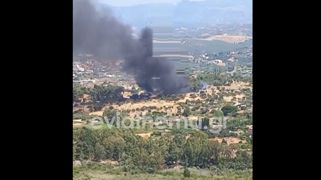 Συναγερμός στην Εύβοια: Φωτιά μαίνεται δίπλα στις εγκαταστάσεις της ΔΕΗ στο Μηλάκι