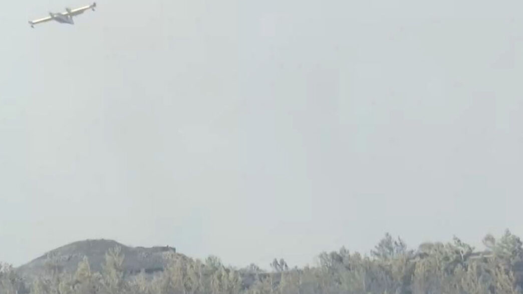 Χίος: Δύο μέτωπα της φωτιάς σε Λιθί και Βέσσα