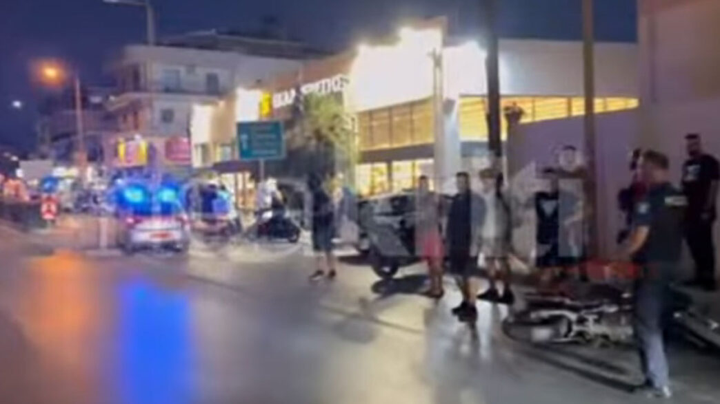Ηράκλειο: Ανήλικη πεζή τραυματίστηκε από μοτοσικλέτα