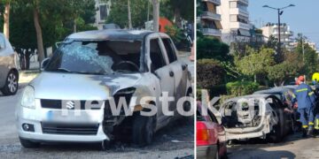Μυστήριο στη Νέα Σμύρνη: Δεύτερη φωτιά σε αυτοκίνητα στην ίδια οδό μέσα σε λίγες μέρες