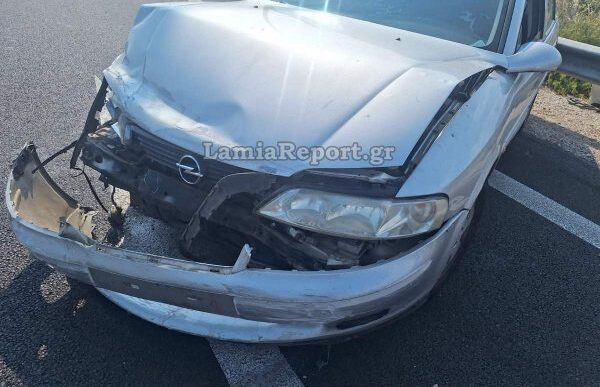 Λαμία: Τροχαίο ατύχημα στον ΠΑΘΕ