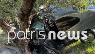Ηλεία: Θανατηφόρο τροχαίο για 23χρονο οδηγό στον Πύργο
