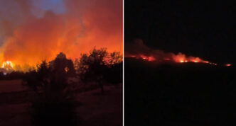Φωτιά στη Λάρισα: Επιχειρούν 47 πυροσβέστες στην περιοχή Κοκκίνω - Ενεργοποιήθηκε το 112