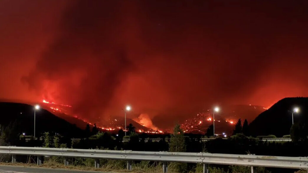 Πύρινη κόλαση στην Κύπρο