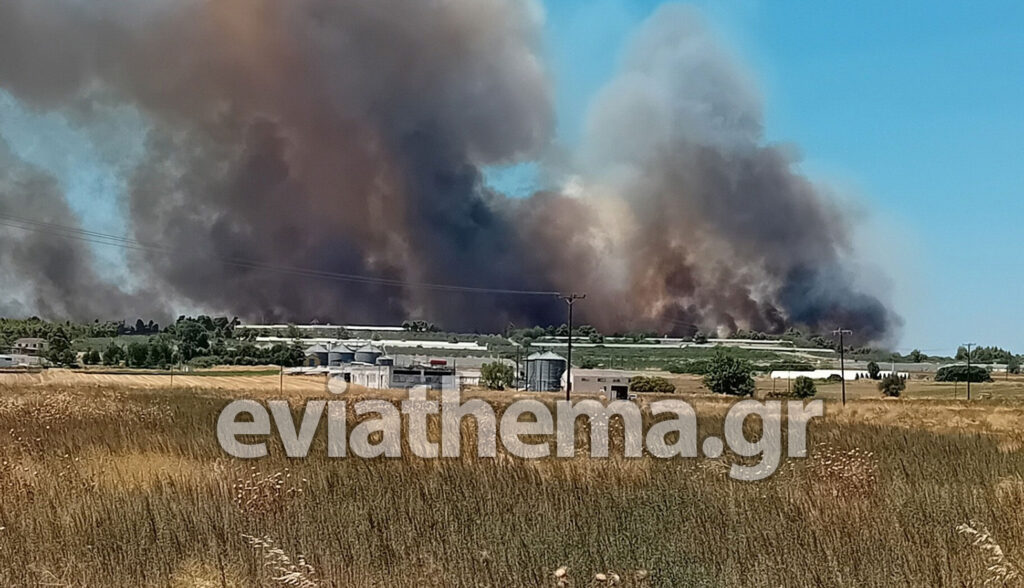 Εύβοια ξανά στις φλόγες