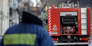 Πυρκαγιά Άγιος Παύλος Θεσσαλονίκη