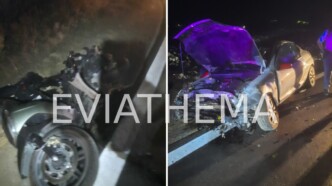 Νέο τροχαίο δυστύχημα στην Εύβοια - Νεκρός 21χρονος μετά από σύγκρουση μηχανής με ΙΧ