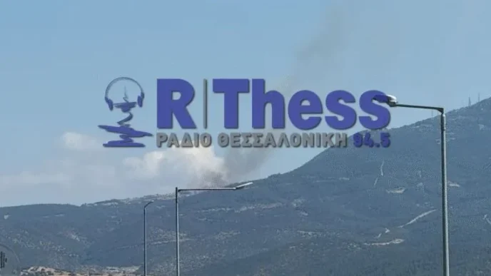Συναγερμός στην Πυροσβεστική για δασική πυρκαγιά στον Χορτιάτη Θεσσαλονίκης