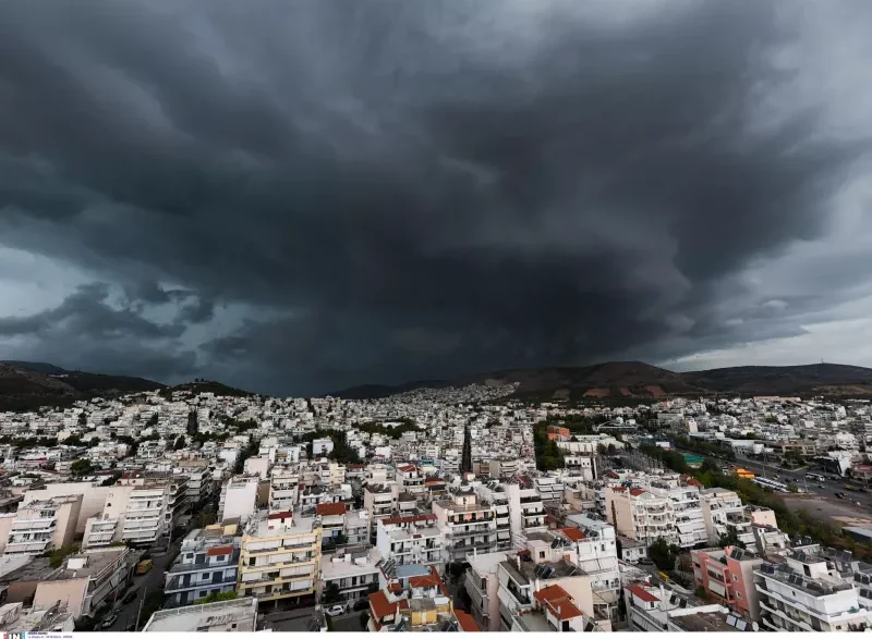 Καιρός καταιγίδες και ζέστη