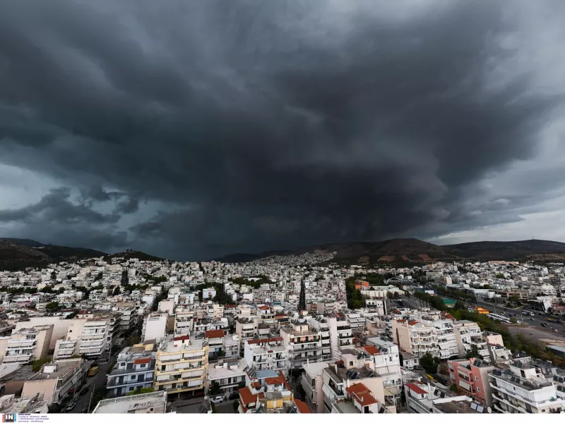 Καιρός καταιγίδες και ζέστη