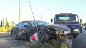 τροχαίο porsche θεσσαλονίκη