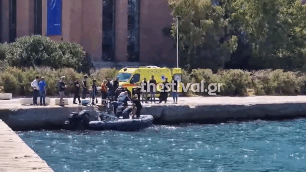 Διάσωση ηλικιωμένου Θερμαϊκός