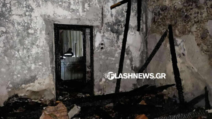 Χανιά: Νεκρή 73χρονη σε φωτιά που ξέσπασε στο σπίτι της