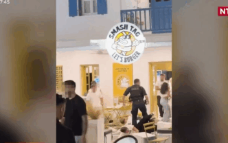 Μύκονος καβγάς Ιταλοί τουρίστες