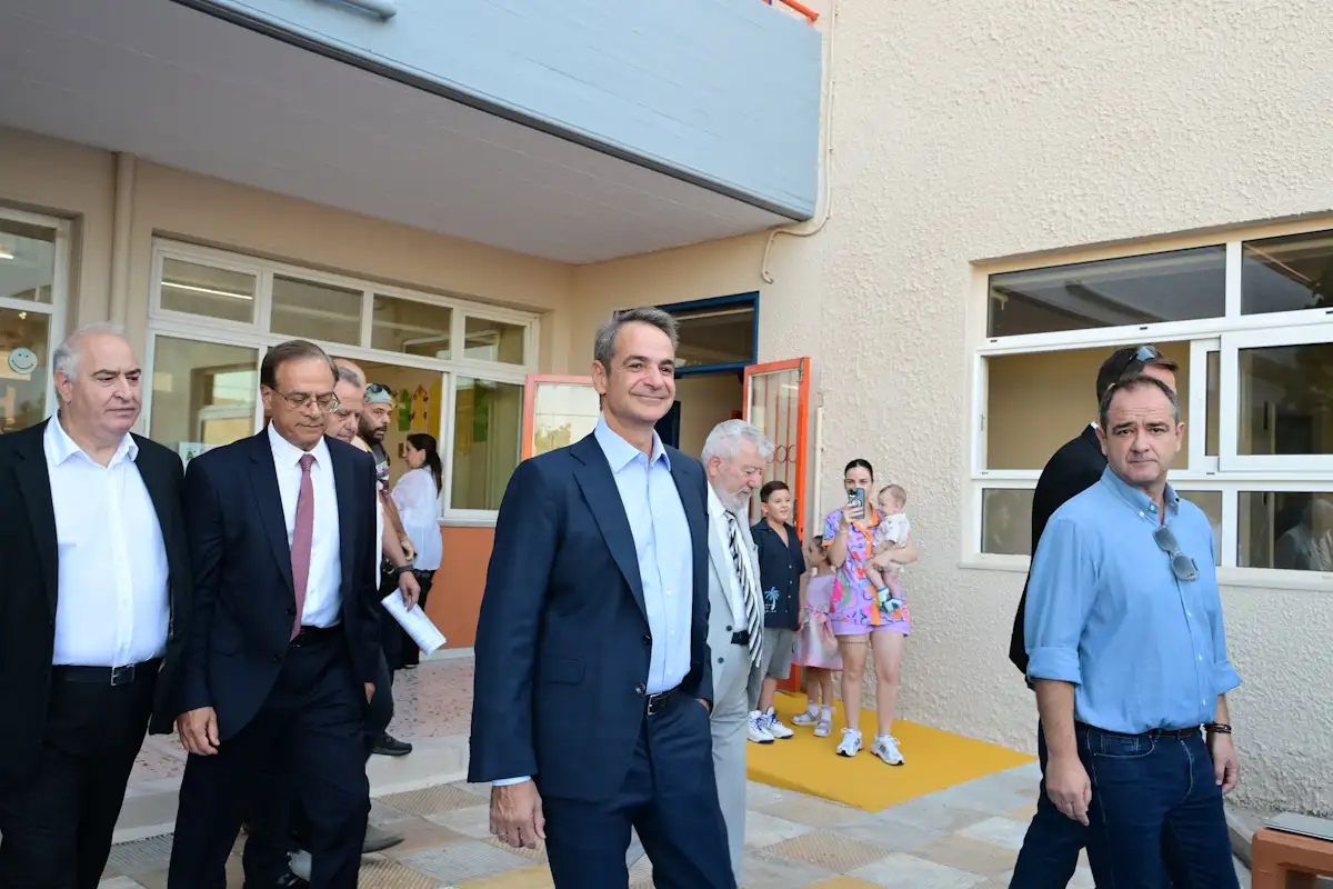 Κυριάκος Μητσοτάκης Νέα Φιλαδέλφεια