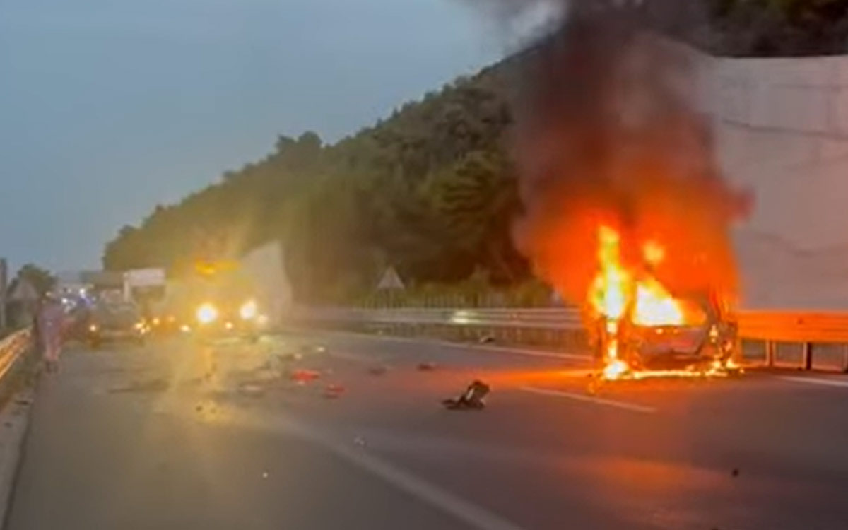 Τραγωδία στην Ολυμπία Οδό: Ένας νεκρός και δύο τραυματίες σε σφοδρή σύγκρουση οχημάτων