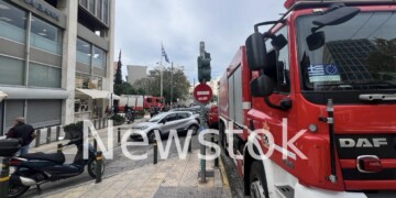 Πυρκαγιά σε υπόγειο του Πύργου Αθηνών – Άμεση Εκκένωση και επέμβαση της Πυροσβεστικής