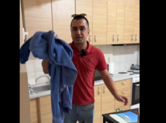 Viral ο «Πρόεδρος» του TikTok – Καταγγέλλει ζημιές σε Airbnb διαμέρισμά του