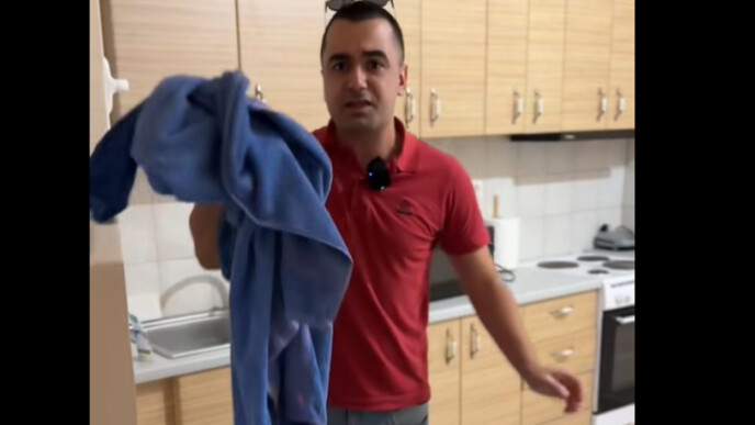 Viral ο «Πρόεδρος» του TikTok – Καταγγέλλει ζημιές σε Airbnb διαμέρισμά του